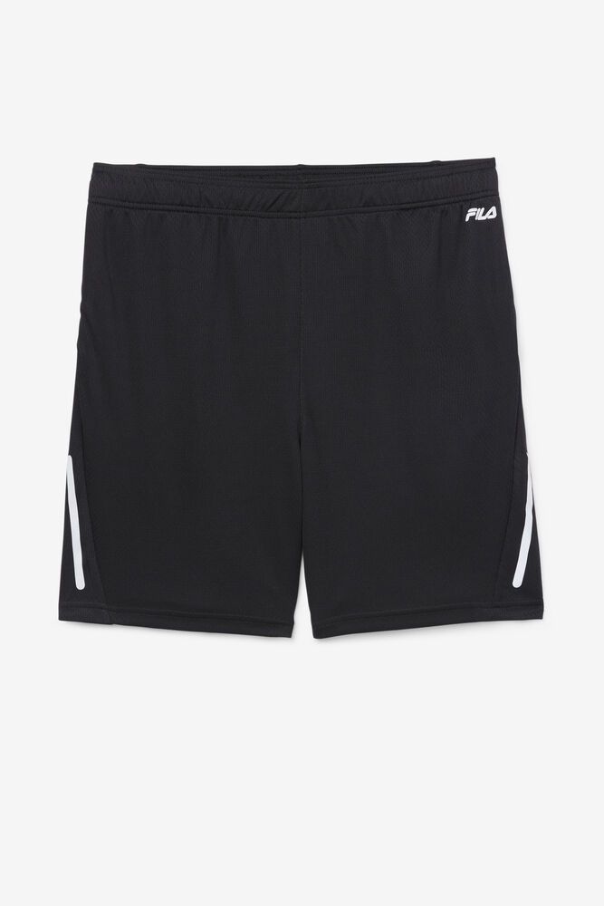 Fila Shorts Gaylon Mens Black - India MFT-598461